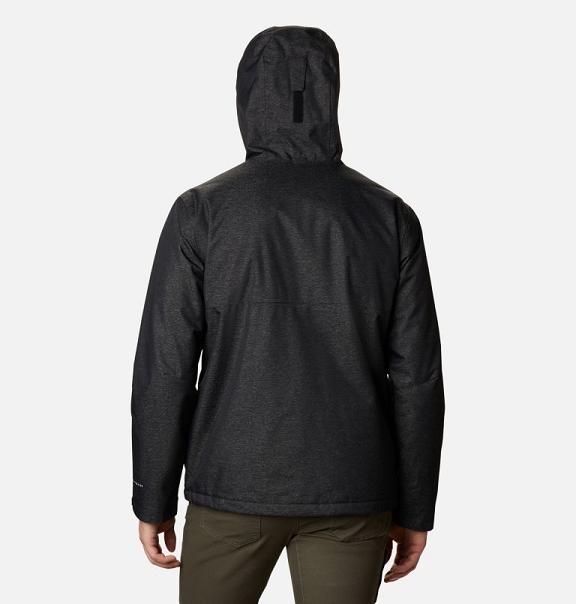 Columbia Ridge Gates Insulated Jacket Black For Men's NZ49627 New Zealand